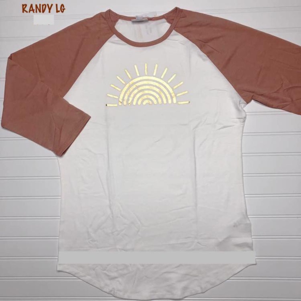 LulaRoe Randy Baseball-T Top